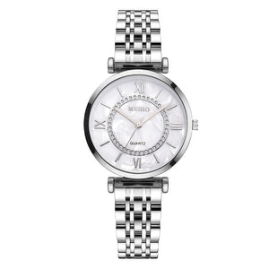 Luxury Crystal Women Bracelet Watches Top Brand Fashion Diamond Ladies Quartz Watch Steel Female Wristwatch Montre Femme Relogio