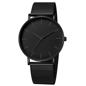 Free shipping men's and women's watch mesh stainless steel bracelet casual watch women's watch reloj mujer relogio feminino