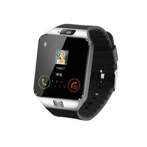 DZ09 Gold Orange White Black Smartwatch Bluetooth IOS Android Iphone SIM Card Camera 1.56Inch