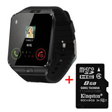 DZ09 Gold Orange White Black Smartwatch Bluetooth IOS Android Iphone SIM Card Camera 1.56Inch