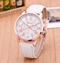 CAY Casual Leather Quartz Watches Women Men Analog Geneva Wristwatches Ladies Students Children Women Watches Relogio Feminino