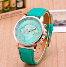 CAY Casual Leather Quartz Watches Women Men Analog Geneva Wristwatches Ladies Students Children Women Watches Relogio Feminino