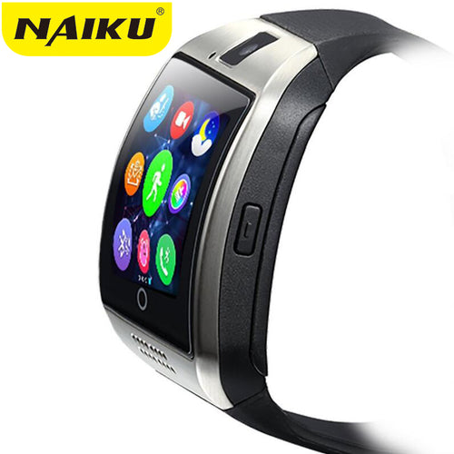 NAIKU Q18 Passometer Smartwatch with Touch Screen camera Support TF card Android IOS