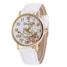 Relogio feminino Fashion Women Flowers Watches Sport