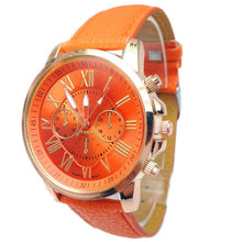 Watches Women Fashion Stylish Numerals Faux Leather Analog Quartz