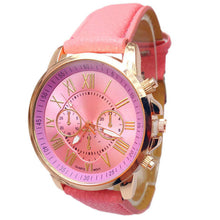 Watches Women Fashion Stylish Numerals Faux Leather Analog Quartz